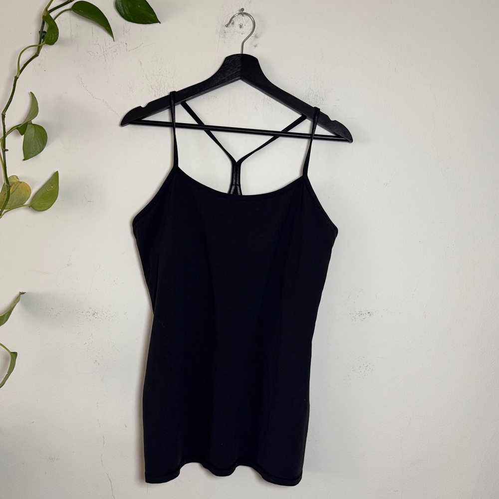 Lululemon Athletica Power Y Tank - Black -12 - Picture 8 of 8